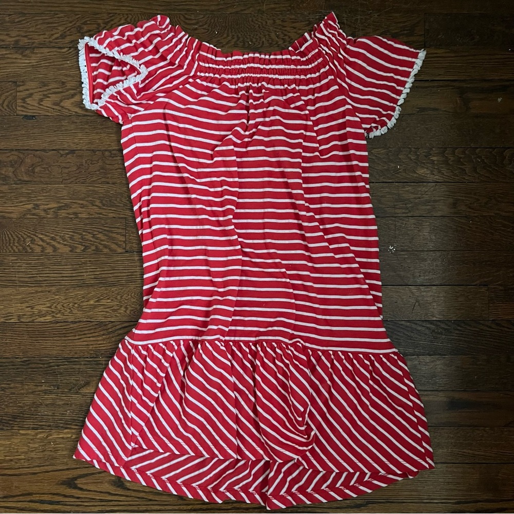 Loft off shoulder beach dress